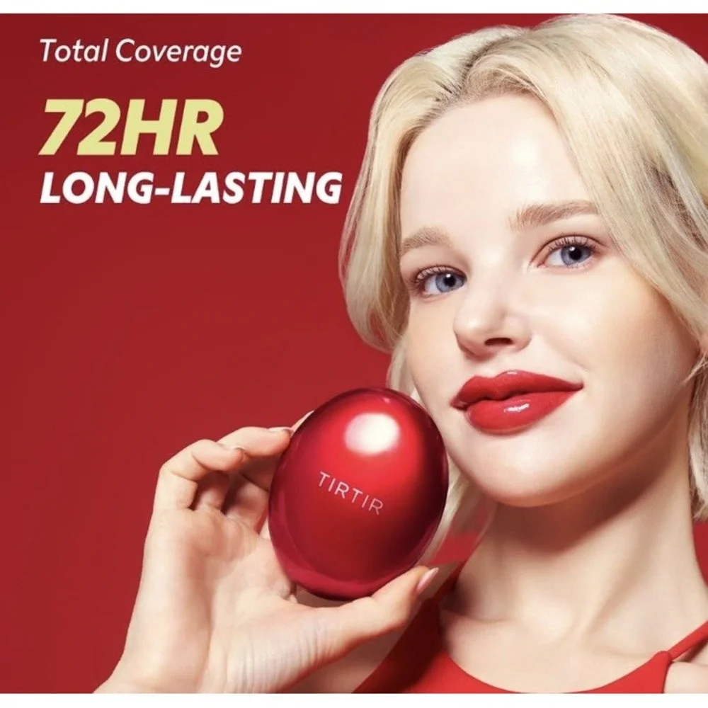 NEW‎ TIRTIR Mask Fit Red Cushion Foundation 35N Walnut .63 oz